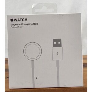 Apple Watch Magnetic Charger to USB Cable 1m OEM Genuine Sealed MX2E2AM/A USB